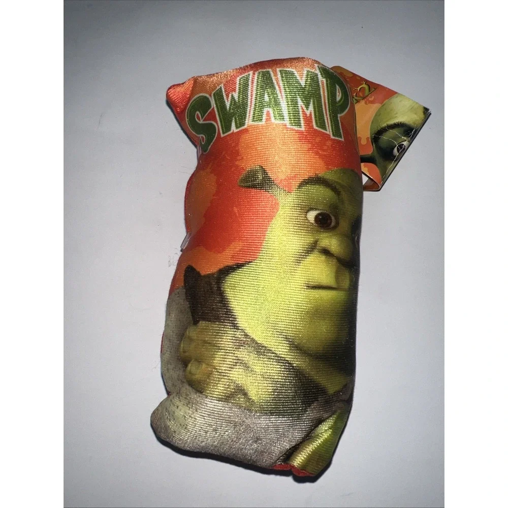 Rare Small Shrek2 Swamp Buddies Throw Pillow Approx‎ 12x9 Inches